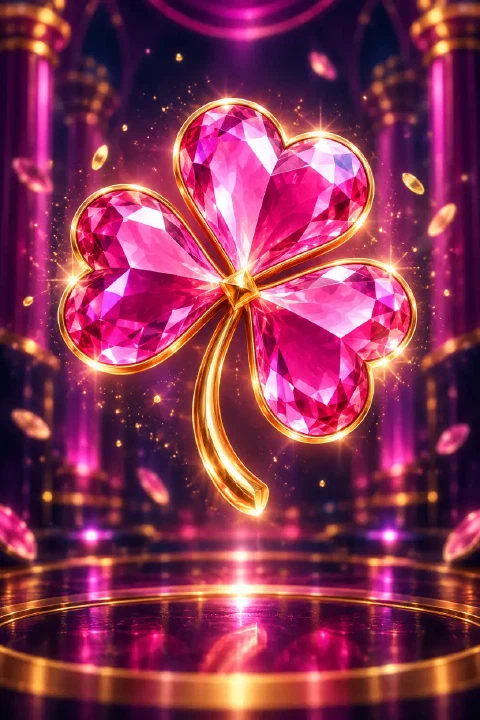 Thematische Illustration zu Pink Clovers XXXL: Hold and Win